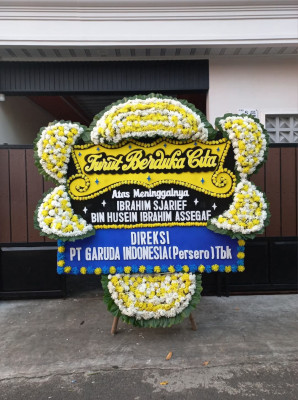 Papan Bunga Duka di Beleka