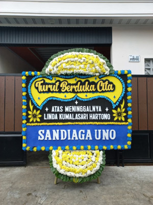 Papan Bunga Duka di Beleka