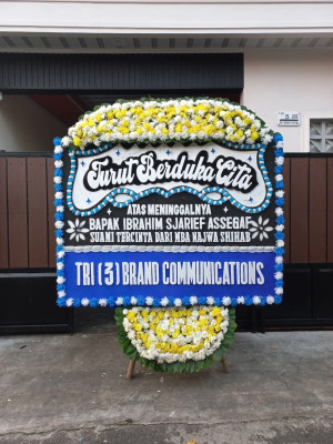 Papan Bunga Duka di Beleka